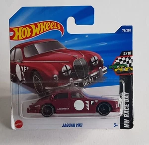 Mattel / Hot Wheels 75/250, Race Day, Jaguar Mk 1 - Pristine Mint Condition - Picture 1 of 4