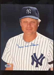 Joe Niekro 8x10 Autographed Photo PSA Authentic Yankees - Picture 1 of 1