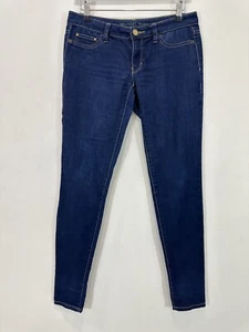 Michael Kors Blue Denim Skinny Jeggings Women W30 L30.5 Stretch Casual Low Rise - Picture 1 of 15