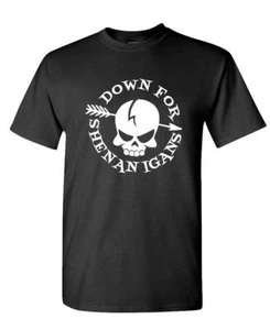 DOWN FOR SHENANIGANS - Irish St Paddys Day - Camiseta de algodón para hombre - Imagen 1 de 2