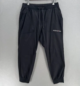Lululemon ABC Jogger Pants Mens XXL Black Athletic Taper Cuff Drawstring - Picture 1 of 9