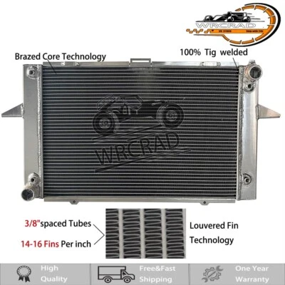 Radiador de refrigeración todo aluminio apto para Volvo V70 C70 S70 2.3L 2.4L L5 1998-2004 1999 Foto 1 de 4