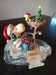 Snoopy +Woodstock Peanuts by Jim Shore 4057677 'tis the season In OVP, unbenutzt - Bild 1 von 9