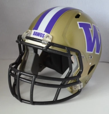 Casco vectorial Washington Huskies Husky UW Riddell Foto 1 de 4