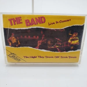 The Band “Live In Concert The Night They Drove Old Dixie Down” • CASSETTE TAPE - Picture 1 of 5