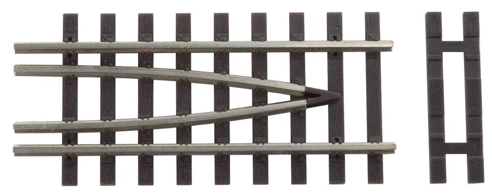 Walthers 948-83005 Code 83 Nickel Silver Bridge Track End Set HO Scale - Image 1 of 1