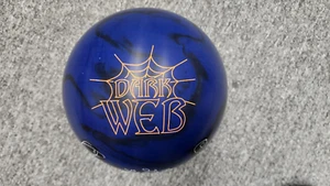 15 lbs USED Hammer DARK WEB bowling ball - Picture 1 of 2