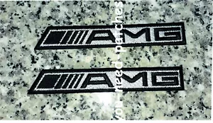 AMG Mercedes Benz Patch German Car Jersey Car Tuning Racing 2pcs Patch - Picture 1 of 1