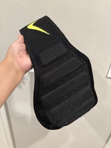 Nike Structured Weight Lifting Training Belt 2.0, Black/Volt Size Large - Picture 1 of 8