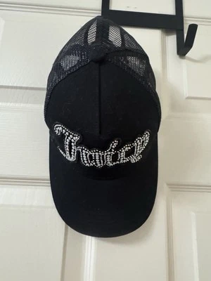 Juicy Couture水钻黑色棒球帽 — 第 1/3 张图片