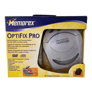 Memorex OptiFix Pro sistema di pulizia e riparazione videogiochi motorizzato CD DVD - Foto 1 di 10