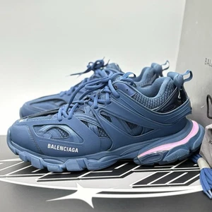 Size 44 (11 US) - Balenciaga Track LED Sneaker ' Navy ' | GREAT CONDITION! - Picture 1 of 18