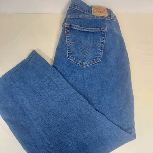 Pantalones de mezclilla Levi's 550 relajados corte bota para mujer talla 22M azul cómodos ¡Leer! - Imagen 1 de 8