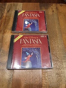 Walt Disney Fantasia Motion Picture Soundtrack Digitally Mastered CD 2 DISC Set - Picture 1 of 10