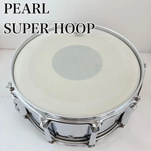 Pearl Super Hoop 14 Inch Snare Drum Limited Edition Rare Model VHTF Drum Part Ac - Picture 1 of 11