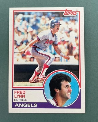 1983 Topps Baseball Fred Lynn #520 California Angels - Image 1 of 2