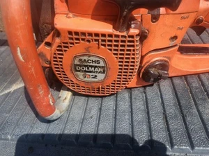 Sachs Dolmar 112 Chainsaw vintage saw with chain brake 2 Cycle West Germany - Picture 1 of 7