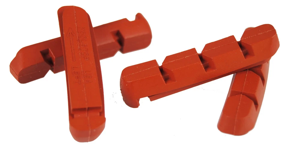 KOOL STOP Shimano Deore LX Bicicleta Voladizo Pastillas Freno Recambios SALMON Foto 1 de 1