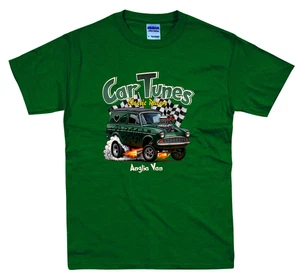 Ford Anglia Van T Shirt All Sizes Car Tunes Classic Racing Retro Vintage Design - Picture 1 of 17