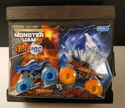 Новый Monster Jam огня и льда раздельный пакет зомби против дракона новый FCS новом - Изображение 1 из 4