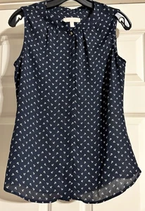 79,50 $ Banana Republic Ankermuster Größe 2 ärmellos versteckte Knopfleiste  - Bild 1 von 10