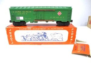 Lionel 6572 REA Wagen spät hellgrün Werksfehler OB Nachkrieg Spur O X7216 - Bild 1 von 16