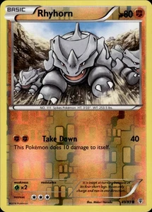 Rhyhorn Common Generations Reverse Holo 49/83 - Picture 1 of 2