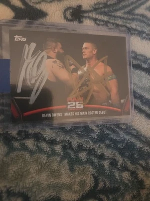 2018 Topps WWE Then Now Forever - 25 Years of Raw Kevin Owens Makes his Main... - Image 1 of 3