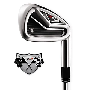 Left Handed TaylorMade R9 TP 5-PW, AW Iron Set Extra Stiff Steel Very Good - Picture 1 of 1