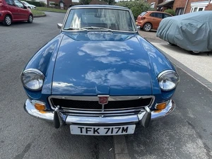 MGB GT Chrome Bumper Only 40 000 Miles Stunning Condition - Picture 1 of 16