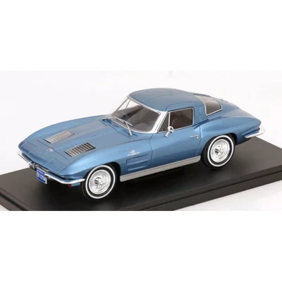 CHEVROLET CORVETTE (C2) STRINGRAY 1963 BLUE 1:24 Whitebox Auto Stradali Modellin - Immagine 1 di 3