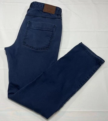 Prana Mens Slim Fit 5-Pocket Bridger Blue Jean 32 x 32 Organic Cotton Blend - Image 1 of 4