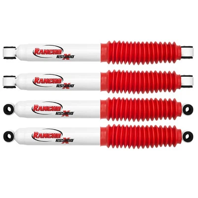 Rancho Set of Front & Rear RS5000X Gas Shock Absorbers for Ford F-250 F-350 4WD Foto 1 de 4