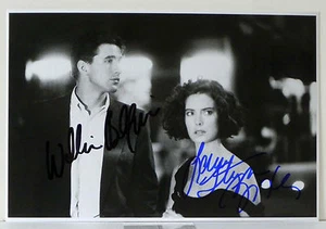 THE PREPPIE MURDER B&W SIGNED WILLIAM BALDWIN LARA FLYNN BOYLE AUTOGRAPHS w/COA - Picture 1 of 1