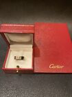 Cartier love ring 18k white gold 5.5MM Wide