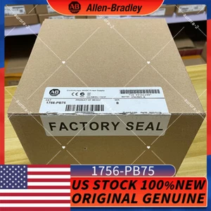 Nueva fuente de alimentación sellada de fábrica AB 1756-PB75 / B ControlLogix 24V DC 1756PB75 - Imagen 1 de 6