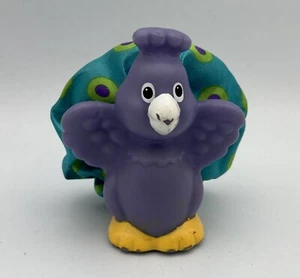 Figura Fisher Price Little People 2005 Touch & Feel PAVO REAL Bird - Imagen 1 de 2