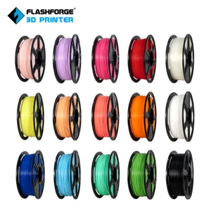 Filamento para impresora 3D Flashforge PLA/ABS PRO/PETG PRO 1,75 mm 0,5 kg/1 kg cinta de carrete - Imagen 1 de 60