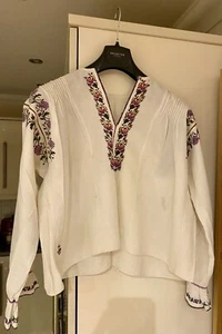 Traditional Handmade IE Romania Vintage 1945 old from Transylvania Viscri - Picture 1 of 15
