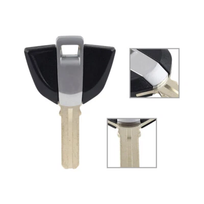 Llave en blanco de repuesto negra sin cortar para BMW R1200GS F800GS Foto 1 de 4