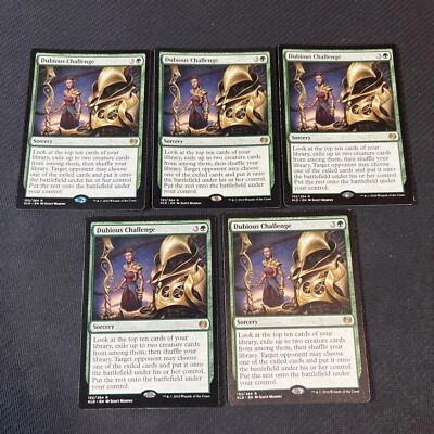 Dubious Challenge Mtg Magic the Gathering Rare 152/264 Kaladesh 5 - Image 1 of 4