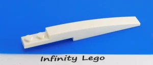 6 LEGO White Slope Curved 8 x 1 Plate 1 x 2 Wing Chopper (13731 85970) 6 Pieces - Bild 1 von 1