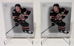 (2) 2021-22 Upper Deck SP Authentic Profiles Drake Batherson #AP-3 /1199 Cards - Picture 1 of 2