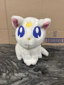 1996 Vintage Anime SAILOR MOON Luna Cat Plush 7.5” Doll Stuffed Cosplay Toy USED - Picture 1 of 17