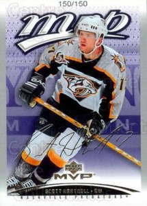 2003-04 Upper Deck MVP Silver Script #240 Scott Hartnell
