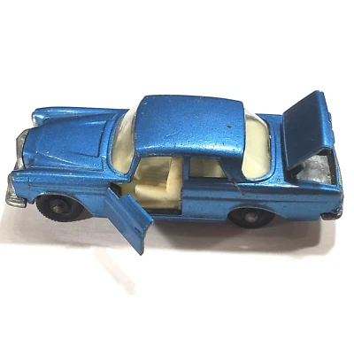 Mercedes 300 SE 1970 Matchbox Car Lesney Nº 46 azul claro maletero se abre en muy buena condición Foto 1 de 4