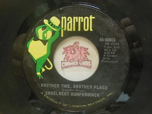 Engelbert Humperdinck – Another Time, Another Place / Window, 45 RPM VG+ (24L) - Picture 1 of 2
