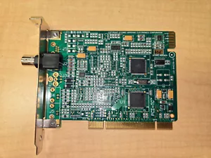 Adrienne PCI-TC N2523A LTC Longitudinal Time Code Reader PCI Card board 10F - Picture 1 of 3
