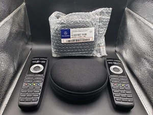 Original Mercedes Multi-Channel Bluetooth Headphones and Rear Remote Controls - Picture 1 of 6