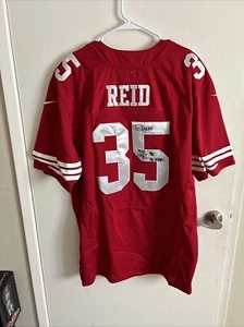 ERIC REID San Francisco 49ers signed Jersey Auto To Dylan Go Niners Super Bowl - Picture 1 of 7